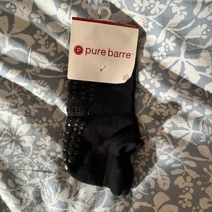 Black Pure Barre Sticky Socks
